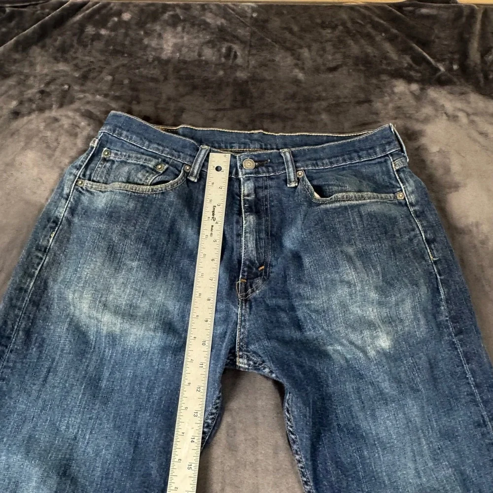 Levi's 505 Regular Fit Jeans Mens 34x32 Blue Straight Leg Denim 00505-1314